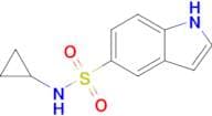 N-cyclopropyl-1H-indole-5-sulfonamide