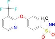 N-methyl-4-{[3-(trifluoromethyl)pyridin-2-yl]oxy}benzenesulfonamide