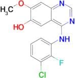 4-((3-Chloro-2-fluorophenyl)amino)-7-methoxyquinazolin-6-ol
