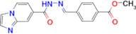 methyl 4-{[(imidazo[1,2-a]pyridin-7-ylcarbonyl)hydrazono]methyl}benzoate
