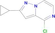 4-chloro-2-cyclopropylpyrazolo[1,5-a]pyrazine