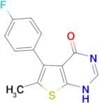 5-(4-fluorophenyl)-6-methylthieno[2,3-d]pyrimidin-4(3H)-one