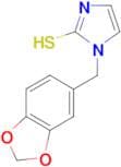 1-(1,3-benzodioxol-5-ylmethyl)-1H-imidazole-2-thiol
