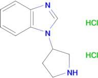 1-(pyrrolidin-3-yl)-1H-1,3-benzodiazole dihydrochloride