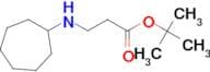 Tert-butyl 3-(cycloheptylamino)propanoate