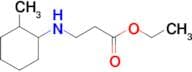 Ethyl 3-[(2-methylcyclohexyl)amino]propanoate