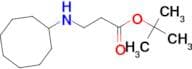 Tert-butyl 3-(cyclooctylamino)propanoate