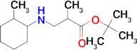 Tert-butyl 2-methyl-3-[(2-methylcyclohexyl)amino]propanoate