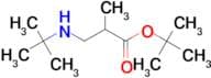 Tert-butyl 3-(tert-butylamino)-2-methylpropanoate
