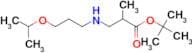 Tert-butyl 2-methyl-3-{[3-(propan-2-yloxy)propyl]amino}propanoate