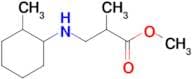 Methyl 2-methyl-3-[(2-methylcyclohexyl)amino]propanoate