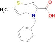 4-benzyl-2-methyl-4H-thieno[3,2-b]pyrrole-5-carboxylic acid