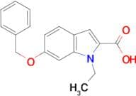 6-(benzyloxy)-1-ethyl-1H-indole-2-carboxylic acid