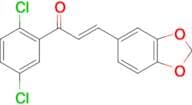 (2E)-3-(2H-1,3-benzodioxol-5-yl)-1-(2,5-dichlorophenyl)prop-2-en-1-one
