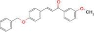 (2E)-3-[4-(benzyloxy)phenyl]-1-(3-methoxyphenyl)prop-2-en-1-one
