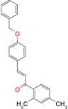 (2E)-3-[4-(benzyloxy)phenyl]-1-(2,4-dimethylphenyl)prop-2-en-1-one
