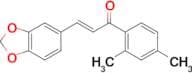 (2E)-3-(2H-1,3-benzodioxol-5-yl)-1-(2,4-dimethylphenyl)prop-2-en-1-one
