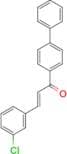 (2E)-1-{[1,1'-biphenyl]-4-yl}-3-(3-chlorophenyl)prop-2-en-1-one