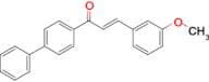 (2E)-1-{[1,1'-biphenyl]-4-yl}-3-(3-methoxyphenyl)prop-2-en-1-one