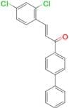 (2E)-1-{[1,1'-biphenyl]-4-yl}-3-(2,4-dichlorophenyl)prop-2-en-1-one