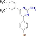 4-(4-bromophenyl)-6-(3,4-dimethylphenyl)pyrimidin-2-amine
