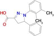 1-(2,3-dimethylphenyl)-5-phenyl-4,5-dihydro-1H-pyrazole-3-carboxylic acid
