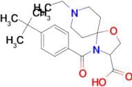 4-(4-tert-butylbenzoyl)-8-ethyl-1-oxa-4,8-diazaspiro[4.5]decane-3-carboxylic acid