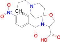 4-(4-nitrobenzoyl)-8-propyl-1-oxa-4,8-diazaspiro[4.5]decane-3-carboxylic acid