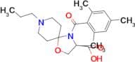 8-propyl-4-(2,4,6-trimethylbenzoyl)-1-oxa-4,8-diazaspiro[4.5]decane-3-carboxylic acid