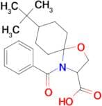 4-benzoyl-8-tert-butyl-1-oxa-4-azaspiro[4.5]decane-3-carboxylic acid
