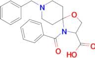 4-benzoyl-8-benzyl-1-oxa-4,8-diazaspiro[4.5]decane-3-carboxylic acid