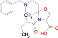 8-benzyl-4-(2-methylbutanoyl)-1-oxa-4,8-diazaspiro[4.5]decane-3-carboxylic acid