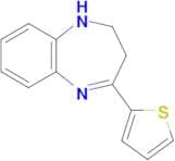 4-(thiophen-2-yl)-2,3-dihydro-1H-1,5-benzodiazepine