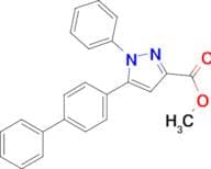 Methyl 5-{[1,1'-biphenyl]-4-yl}-1-phenyl-1H-pyrazole-3-carboxylate