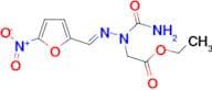 (E)-ETHYL 2-(1-CARBAMOYL-2-((5-NITROFURAN-2-YL)METHYLENE)HYDRAZINYL)ACETATE