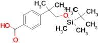 4-(1-((TERT-BUTYLDIMETHYLSILYL)OXY)-2-METHYLPROPAN-2-YL)BENZOIC ACID