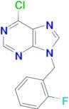 6-CHLORO-9-(2-FLUOROBENZYL)-9H-PURINE