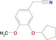 2-(3-(CYCLOPENTYLOXY)-4-METHOXYPHENYL)ACETONITRILE