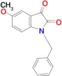1-BENZYL-5-METHOXY-2,3-DIHYDRO-1H-INDOLE-2,3-DIONE