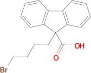 9-(4-BROMOBUTYL)-9H-FLUORENE-9-CARBOXYLIC ACID