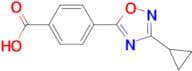 4-(3-CYCLOPROPYL-1,2,4-OXADIAZOL-5-YL)BENZOIC ACID