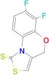 6,7-DIFLUOROBENZO[B]THIAZOLO[3,4-D][1,4]OXAZINE-1(4H)-THIONE