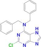 N,N-DIBENZYL-2-CHLORO-9H-PURIN-6-AMINE