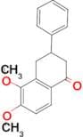 5,6-DIMETHOXY-3-PHENYL-3,4-DIHYDRONAPHTHALEN-1(2H)-ONE