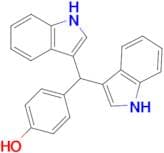 4-(Di(1H-indol-3-yl)methyl)phenol