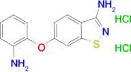 6-(2-aminophenoxy)-1,2-benzothiazol-3-amine dihydrochloride
