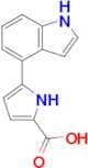 5-(1H-Indol-4-yl)-1H-pyrrole-2-carboxylic acid