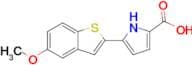 5-(5-Methoxybenzo[b]thiophen-2-yl)-1H-pyrrole-2-carboxylic acid
