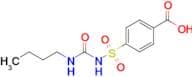 4-(N-(Butylcarbamoyl)sulfamoyl)benzoic acid