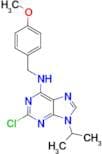 2-Chloro-9-isopropyl-N-(4-methoxybenzyl)-9H-purin-6-amine